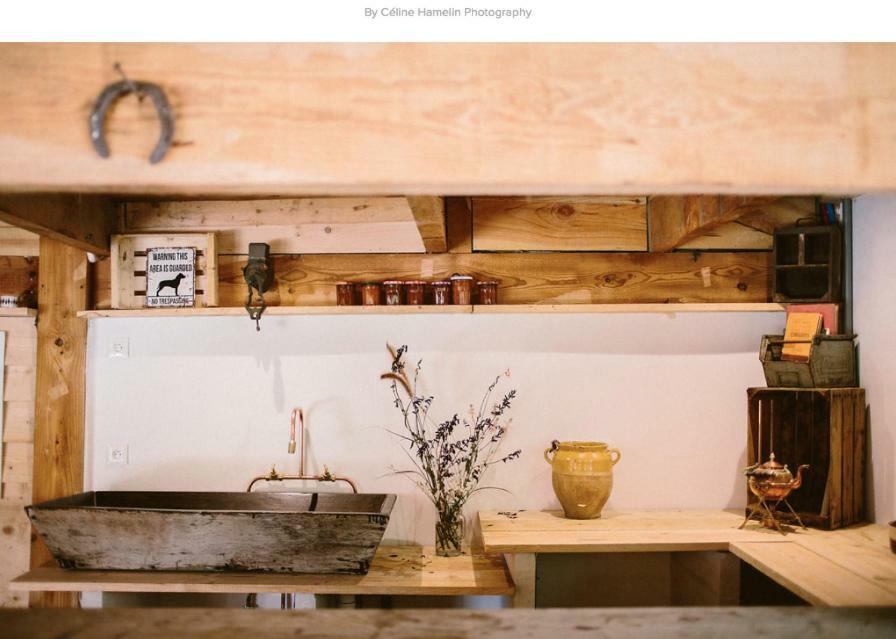Coco Barn Wood Lodge Angresse Buitenkant foto